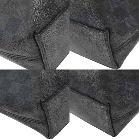 LOUIS VUITTON Porte Document Joule Hand Bag Damier Graphite - Picture 16 of 16